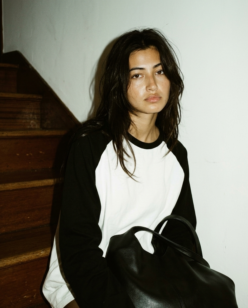 Oversized Baseball Tee