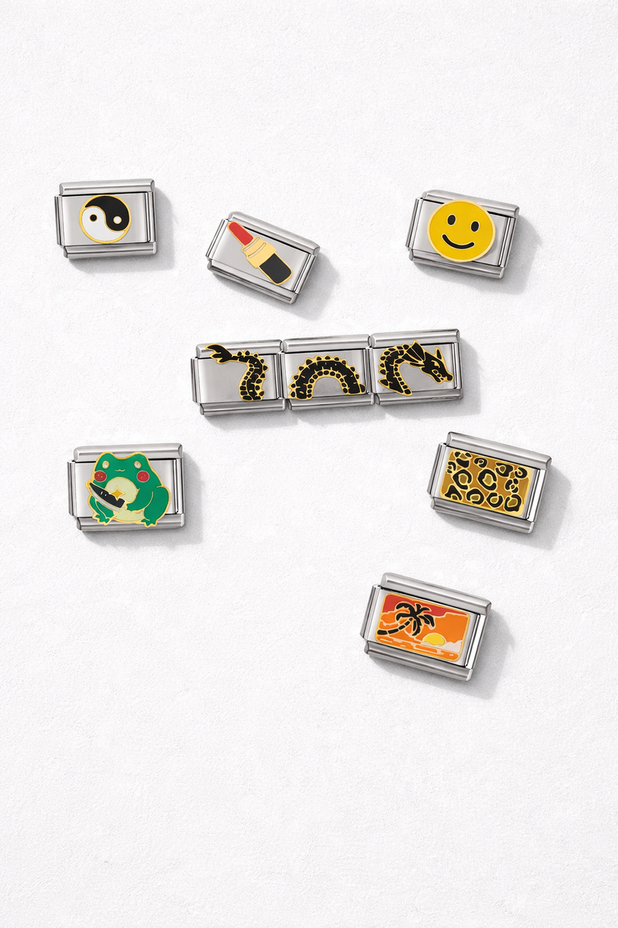 Italian charms collection six LA theme