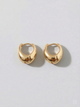Simple Chunky Hoop Earrings