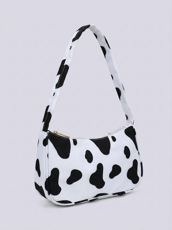 Print Nylon Shoulder Bag — alternate view