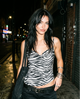 Zebra Cowl Neck Tank Top